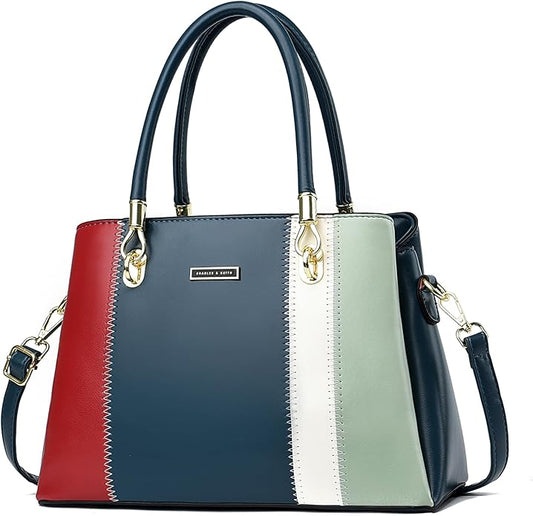 KURGOOL Women Purses and Handbags Top Handle Satchel Shoulder Bags Messenger Tote Bag for Ladie