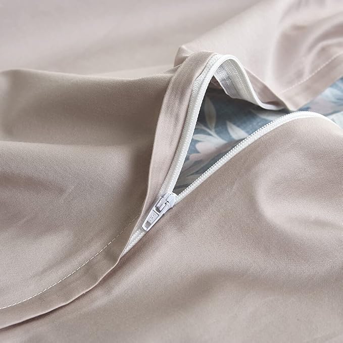 Duvet Cover King Size Set Boho Floral Pattern Vintage Soft Bedding Leaf Print Paisley Duvet Cover with Pillowcases