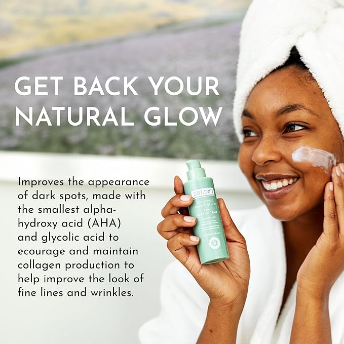 Bolden Nighttime Repair Serum | Facial Serum for Dark Spots and Discoloration | Ideal for Acne-Prone & Melanin-Rich Skin | 1.7 Fl Oz