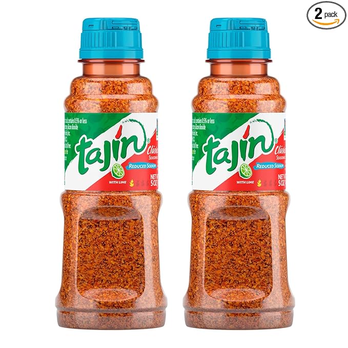 Tajín Clásico Reduced Sodium Seasoning 5 oz (Pack of 2)