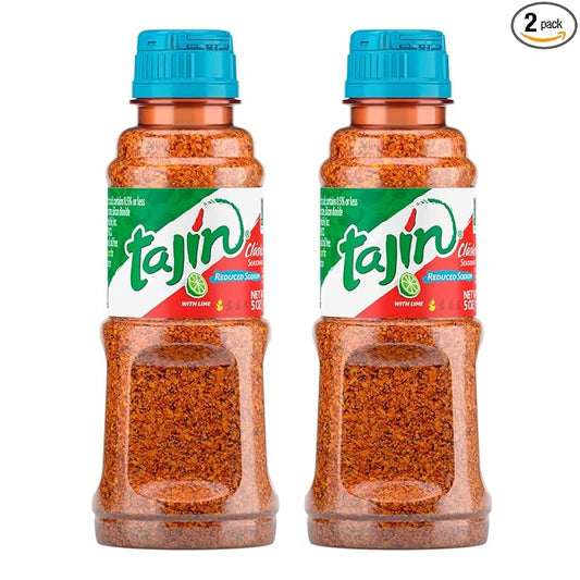 Tajín Clásico Reduced Sodium Seasoning 5 oz (Pack of 2)