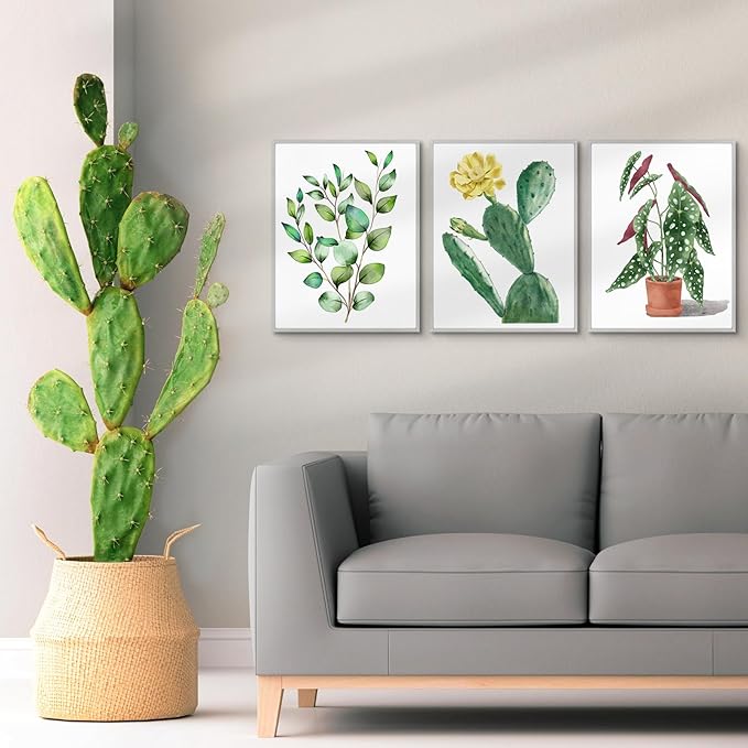 Golden State Art 16x20 Picture Frame 3 Pack - Aluminum Frames with 11x14 Removable Mats & Real Glass, Display 16x20 Posters or 11x14 Photos - Silver Gallery Wall Frames for Home Office Decor