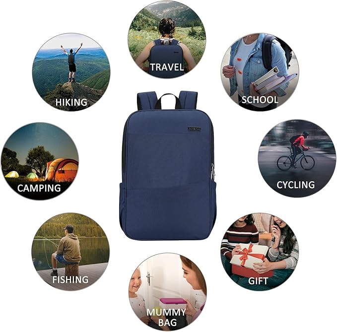 MAXTOP Laptop Backpack Bookbag Backpack with USB Charging Port Anti-Theft[Water Resistant] Work College Business Travel Computer Backpack for Men Women Fits up to 16" Notebook