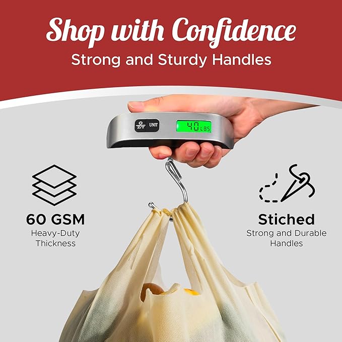 Simply Cool 300 Pack Reusable Thank You Eco-Friendly Grocery T-Shirt Shopping Bags 21.5”x12.2”x7.2” Durable, Recyclable Shopping Bags Washable, Foldable, Portable Tote Bags Bulk