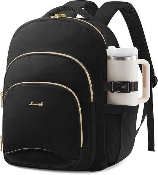 LOVEVOOK Laptop Backpack for Women, 17-Inch Work Backpack, Back to School Bookbag for College Student Teen Girls, Casual Personal Item Travel Bag Business Computer Daypack for Teacher Nurse, Gift