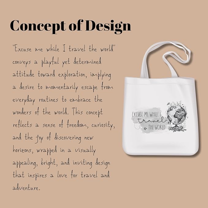 Tote Bag for Women, Canvas Tote Bag with Pockets,Canvas Shopping Bags,Reusable Grocery Bags