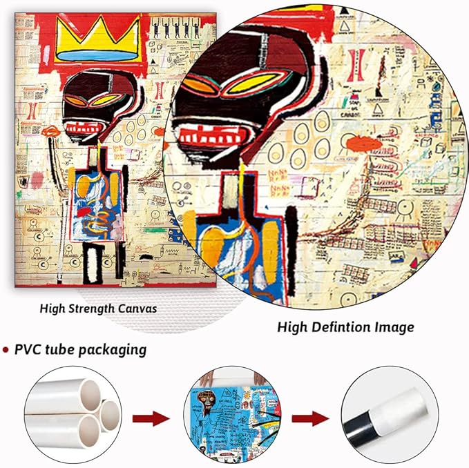 3 Pcs Street Wall Art Modern Abstract Pictures Poster Prints Wall Decor Artist Blue Color Print Canvas Painting for Living Room Bedroom Bathroom Office Home Decorations Unframed