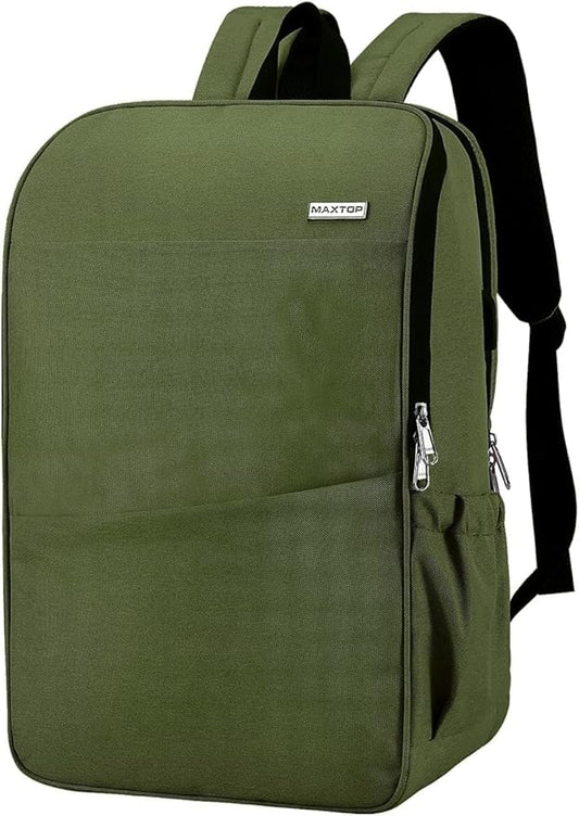 MAXTOP Deep Storage Laptop Backpack with USB Charging Port[Water Resistant] College School Computer Bookbag Fits 17 Inch Laptop