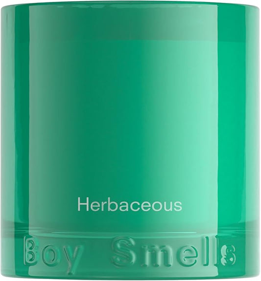 Boy Smells Grass Scented Candle - 8.5 oz - Home Candle with Bergamot, Fresh Sage, and Wild Grass Notes - Up to 50-Hour Burn - Cotton Wick