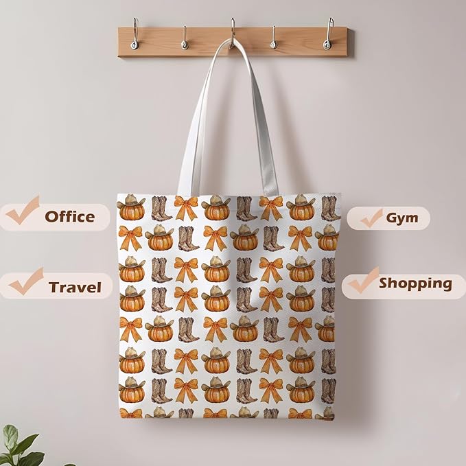 Halloween Tote Bag, Halloween Gifts for Women, Horror Tote Bag, Reusable Grocery Bags Shopping Bags