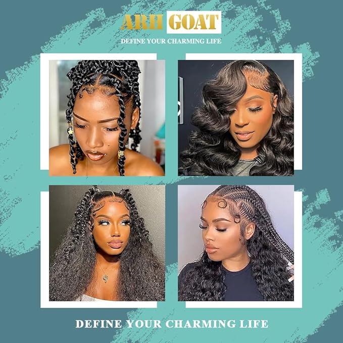 Strong Hold Edge Control Gel with Aloe & Castor Oil, Non-Greasy, Non-Flaking, No White Residue, Long Lasting Formula, Supports Hair Growth, Natural Styler for All Hair Types, 6.53oz