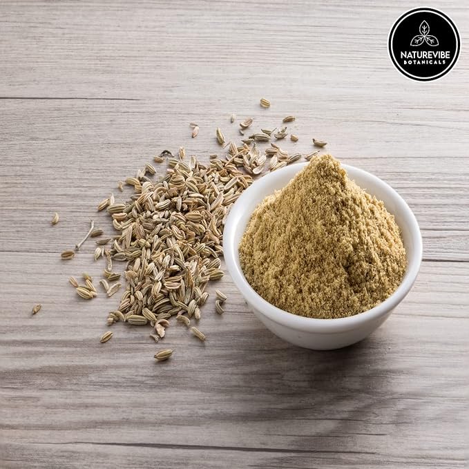 Naturevibe Botanicals Fennel Seed Ground Powder 5lb | Foeniculum Vulgare | Indian Spice | [Packaging May Vary]