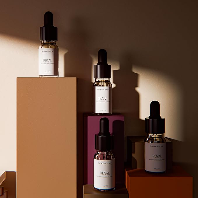 Magic Scent Royal Diffuser Oil - Cold-Air & Ultrasonic Scented Oil for Diffusers Inspired by The Ritz Hotel, London - Essential Oils for Aromatherapy (10 ml)