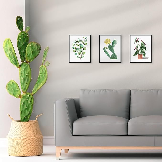 Golden State Art 11x14 Picture Frame 3 Pack - Aluminum Frames with 8x10 Removable Mats & Real Glass, Display 11x14 Posters or 8x10 Photos - Black Gallery Wall Frames for Home Office Decor