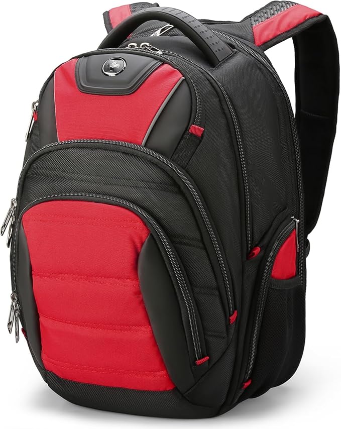 Swissdigital Design Men's Laptop Backpack for College and Business Travel with Integrated USB Charging Port and RFID Protection Fits 15.6" Laptops | J14-41