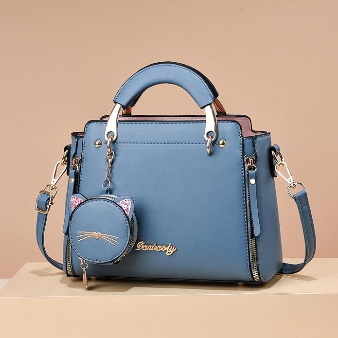 Xiaoyu Fashion Purses and Handbags for Women Ladies Crossbody Bags Top Handle Satchel Shoulder Bags Small Totes