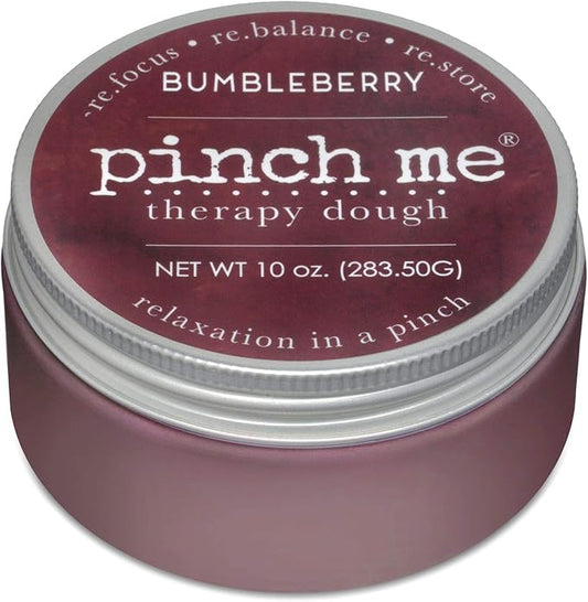 Pinch Me Therapy Dough - Holistic Aromatherapy Stress Relieving Putty - 10 Ounce Bumbleberry Scent
