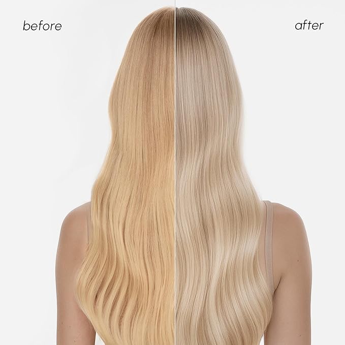 MAREE Purple Hair Mask – Toner for Blonde Hair – Purple Conditioner for Orange Brassy Bleached Highlighted – Grey, Silver, Ash Color Treated – Keratin Hair Care & Biotin – Matizador Para Cabello Rubio