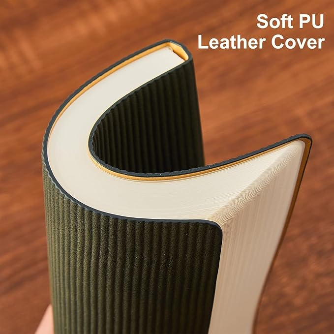 Lined Journal Notebook for Work College Ruled Note Book 5.79"x8.27"A5 Daily Journaling 216 Pages for Women Men Writing Home School Supplies Business