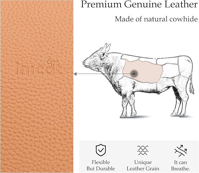 INICAT Travel Small Sling Bag Leather Crossbody Bags for Women Fanny Packs Cross Body Bag for Woman Cross Body Purses