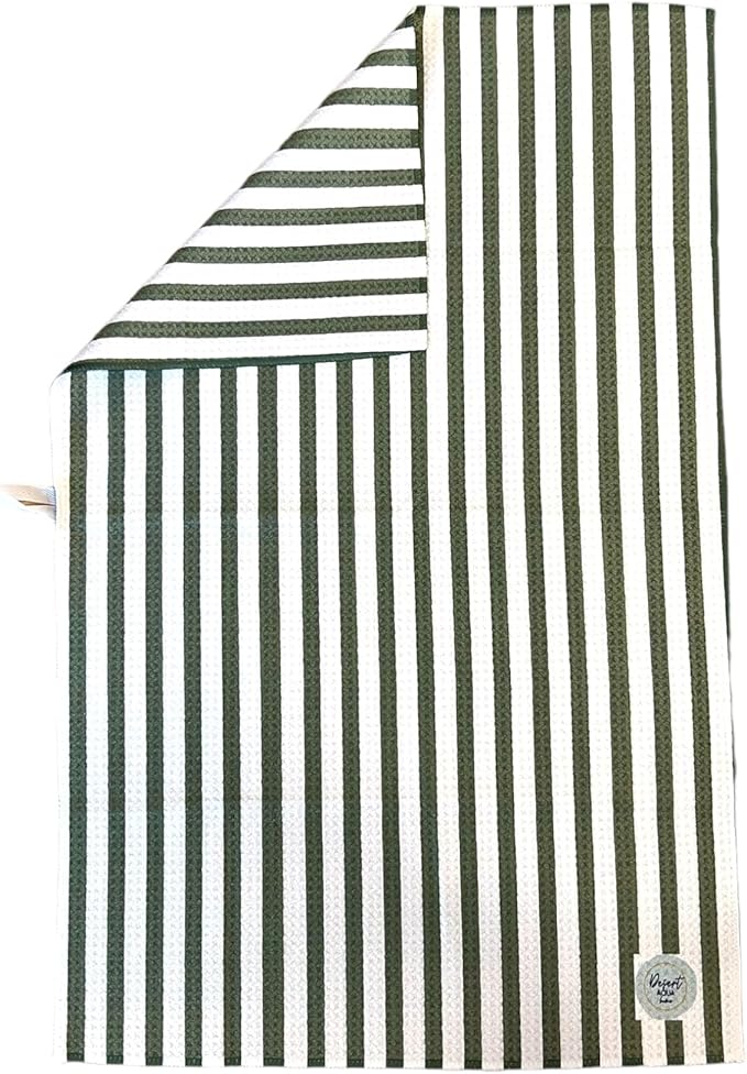 || 3 Pack|| Double Sided || Not Your Ordinary Dish Towels || Waffle Weave Microfiber|| Highly Absorbent || Hanging Loop || Dish Cloths || Modern || Designer Prints (Christmas Holly)