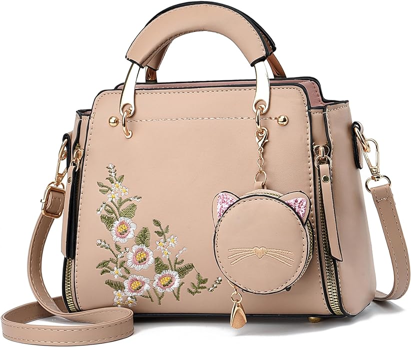 Xiaoyu Fashion Purses and Handbags for Women Ladies Crossbody Bags Top Handle Satchel Shoulder Bags Small Totes