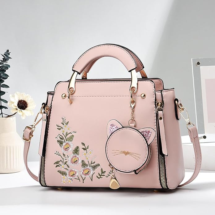 Xiaoyu Fashion Purses and Handbags for Women Ladies Crossbody Bags Top Handle Satchel Shoulder Bags Small Totes