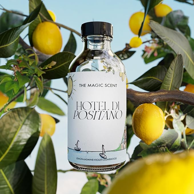 Hotel Di Positano Hotel Scent Diffuser Oil - Cold-Air & Ultrasonic Fragrance Oil for Diffuser Inspired by Amalfi Coast, Italy - Essential Oils for Diffusers Aromatherapy (500 ml)