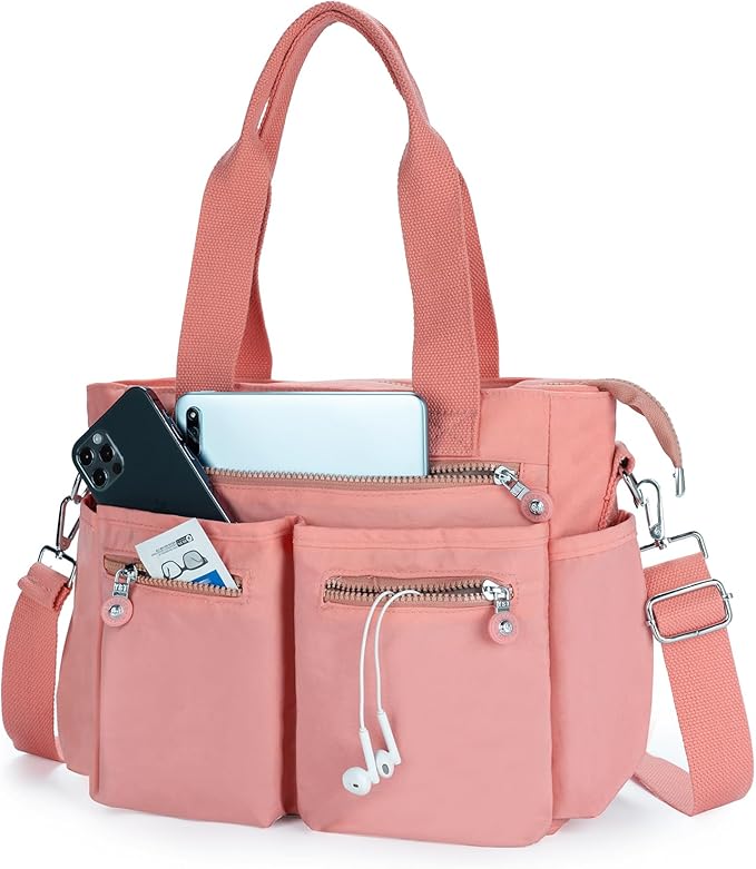 Tote Bag for Women Canvas Handbags for Woman Crossbody Bags with Multiple Pockets