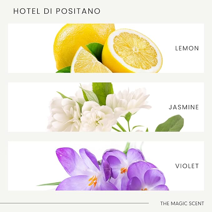 Hotel Di Positano Hotel Scent Diffuser Oil - Cold-Air & Ultrasonic Fragrance Oil for Diffuser Inspired by Amalfi Coast, Italy - Essential Oils for Diffusers Aromatherapy (500 ml)