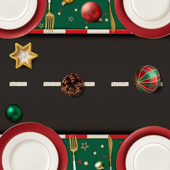 Race Track Table Runner Seasonal Spring Fall Kitchen Dining Linen Table Decoration for Indoor Outdoor Home Party Dinner 13x72 Inch