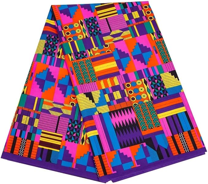 African Fabric 6 Yard Ankara Fabric Tribal Print Fabric Dashiki Long Skirts