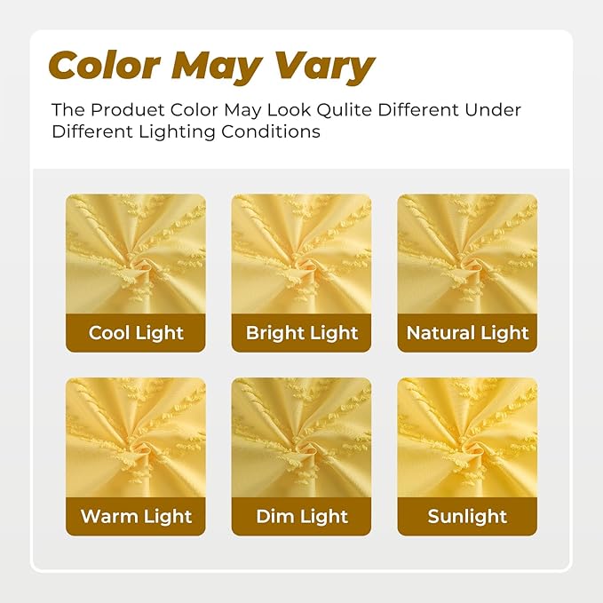 Yellow Shower Curtain Boho Farmhouse Shower Curtain 72 x 72 Tufted Chevron Textured Minimalist Shower Curtains for Bathroom