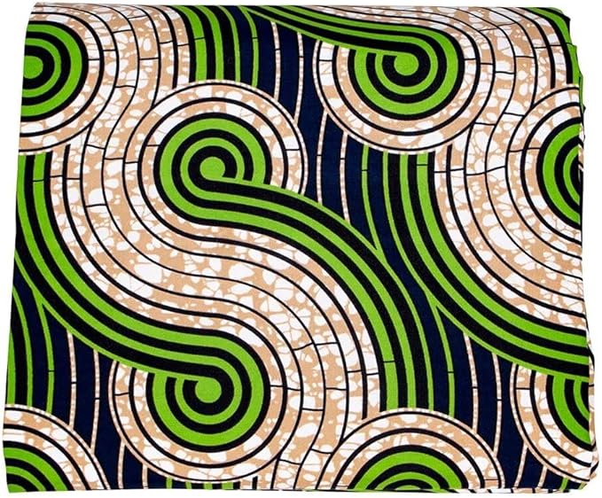 African Fabric 6 Yard Printed Wax Cloth African Ankara Fabric for Party Dress
