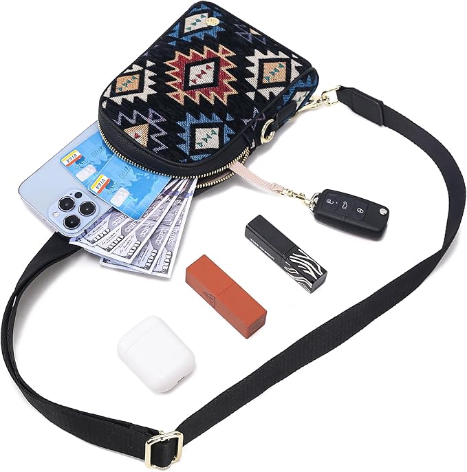 INICAT Travel Small Sling Bag Leather Crossbody Bags for Women Fanny Packs Cross Body Bag for Woman Cross Body Purses