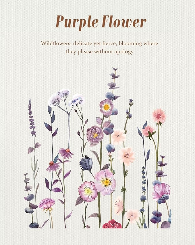 Aesthetic Tote Bag for Girls - with Magnetic Buckle and Zipper Inner Pocket for Women Lady Canvas Cotton Tote Bag