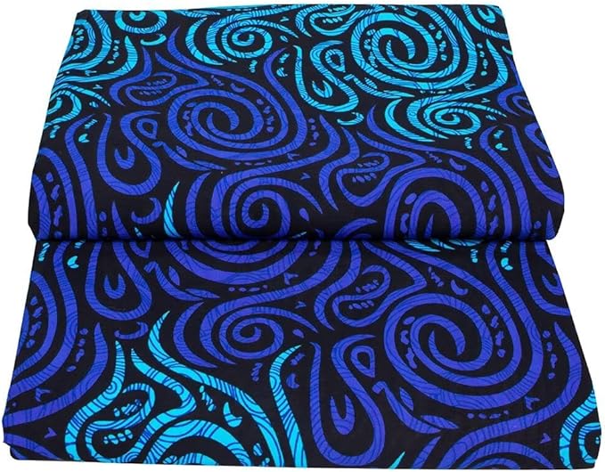 Africa Ankara Prints Wax 6 Yard Fabric African Fabric for Party Dress Craft DIY Sewing Textile Polyester Nigeria Tissu