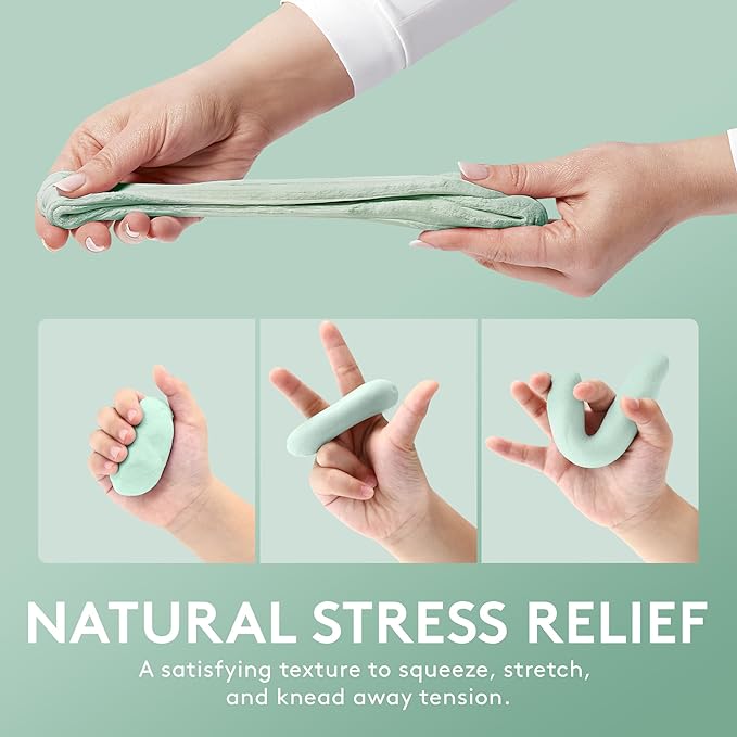 Special Supplies Scented Therapy Putty Dough - Infused with Pure Essential Oils for Aromatherapy and Meditation- Relaxation Gifts for Kids and Adults - Non-Stick (Refreshing Mint (4.5 oz))