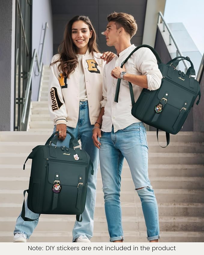 LOVEVOOK 18 Inch Backpack for Women, Extra Large Travel Laptop Backpack, Teacher Work Backpack Purse, College Nurse Bags Business Computer Bag with Luggage Strap