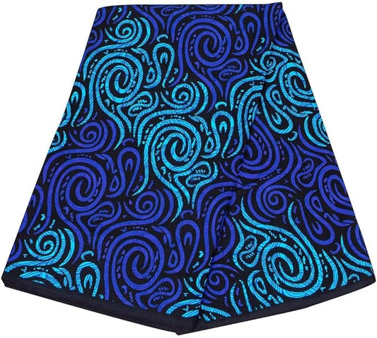 Africa Ankara Prints Wax 6 Yard Fabric African Fabric for Party Dress Craft DIY Sewing Textile Polyester Nigeria Tissu