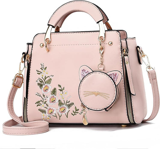 Xiaoyu Fashion Purses and Handbags for Women Ladies Crossbody Bags Top Handle Satchel Shoulder Bags Small Totes