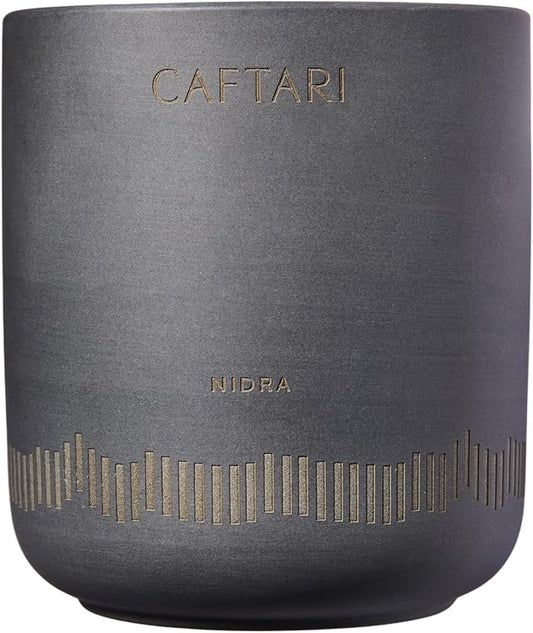 Luxury Aromatherapy Candle | Jasmine, Tuberose & Neroli Scented | 60 Hour Burn | Clean Coconut Soy Wax | Vegan, Gift-Ready Candle for Sleep & Home Spa Feel | Nidra