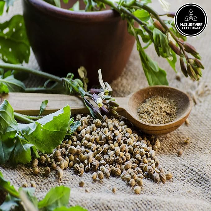Naturevibe Botanicals Coriander Seed Powder - 5lbs - Coriandrum sativum | Raw, Gluten-Free & Non-GMO | Rich Amount of Minerals | Indian Spice (80 ounces)