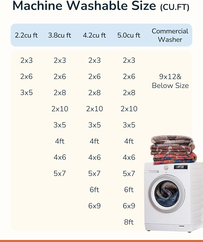 Area Rug 2x3 Rug Machine Washable Non-Slip Low Pile Print Pattern Western Rug for Living Room Bedroom Entryway Tribal Series -Darkblue