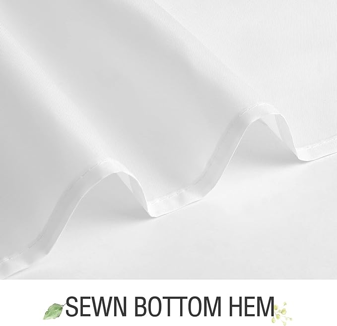 Gibelle Small Stall Shower Curtain 36 x 72, Narrow Emerald Green Floral Shower Curtain for Bathroom, Watercolor Plant Eucalyptus Leaves Fabric Shower Curtain Set with Hooks