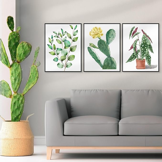 Golden State Art 18x24 Picture Frame 3 Pack - Aluminum Frames with 16x20 Removable Mats & Real Glass, Display 18x24 Posters or 16x20 Photos - Black Gallery Wall Frames for Home Office Decor