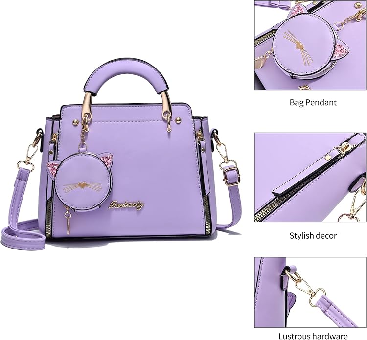 Xiaoyu Fashion Purses and Handbags for Women Ladies Crossbody Bags Top Handle Satchel Shoulder Bags Small Totes