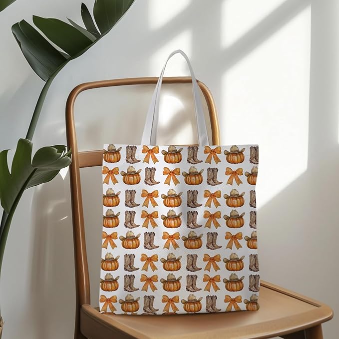 Halloween Tote Bag, Halloween Gifts for Women, Horror Tote Bag, Reusable Grocery Bags Shopping Bags