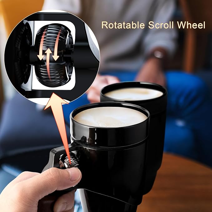 Novelty Coffee Mugs for Men, Ceramic Funny Gun Cup, Revolver Mugs, Birthday Gifts for Father, Black Cool Unique Coffee Mug for Men, Fathers Day Dad Gifts(16 oz BLACK)