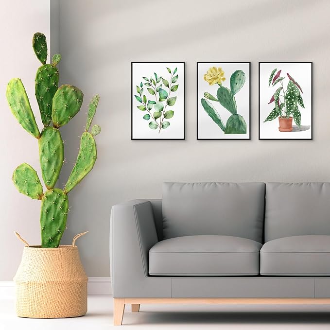 Golden State Art 13x19 Picture Frame 3 Pack - Aluminum Frames with 11x17 Removable Mats & Real Glass, Display 13x19 Posters or 11x17 Photos - Black Gallery Wall Frames for Home Office Decor